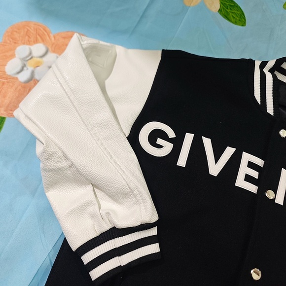 Givenchy Wool and Leather Bomb Jacket - Picture 5 of 10